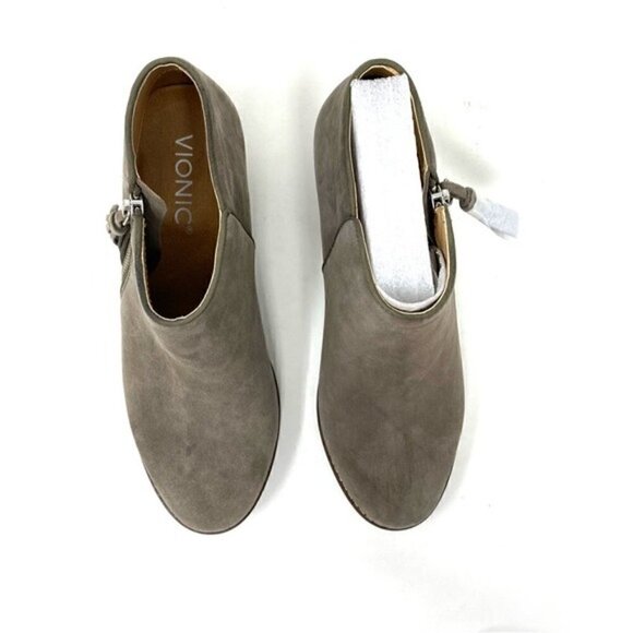 Vionic Joy Serena ankle booties Greige - Picture 5 of 9